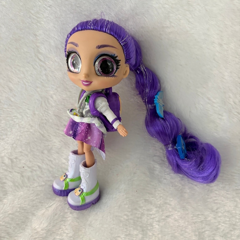 Disney Doorables Academy Doll Buzz Lightyear Theme Purple Hair Galaxy Sadie